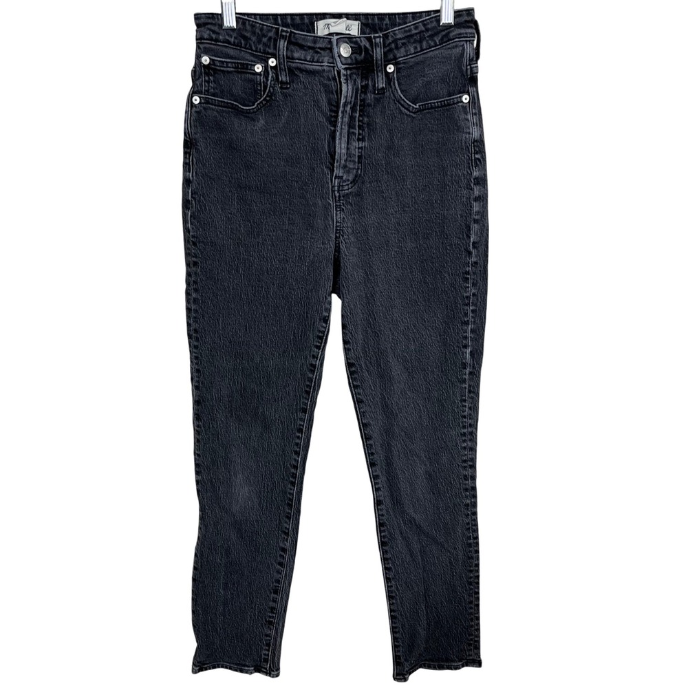 Madewell The Curvy Perfect Vintage Jean Black‎ Wash Size 26